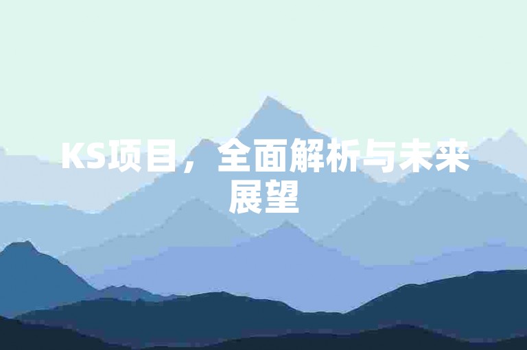 KS项目，全面解析与未来展望