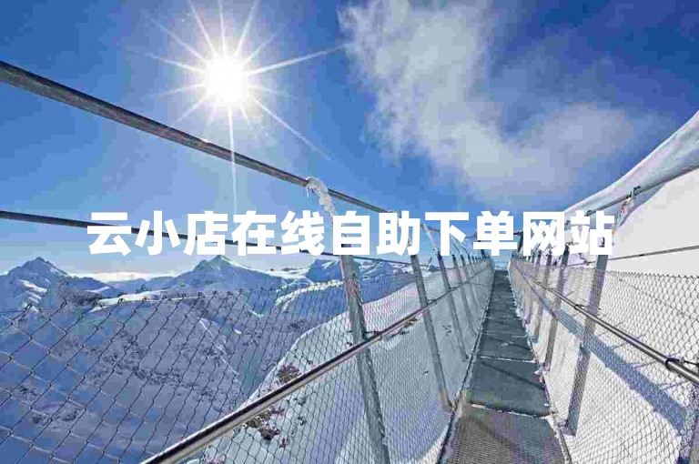 云小店在线自助下单网站