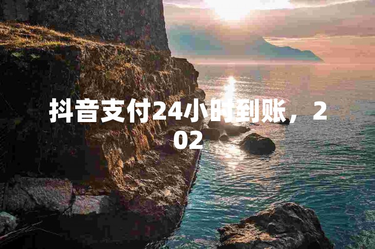 抖音支付24小时到账，2025必学！揭秘抖音支付系统