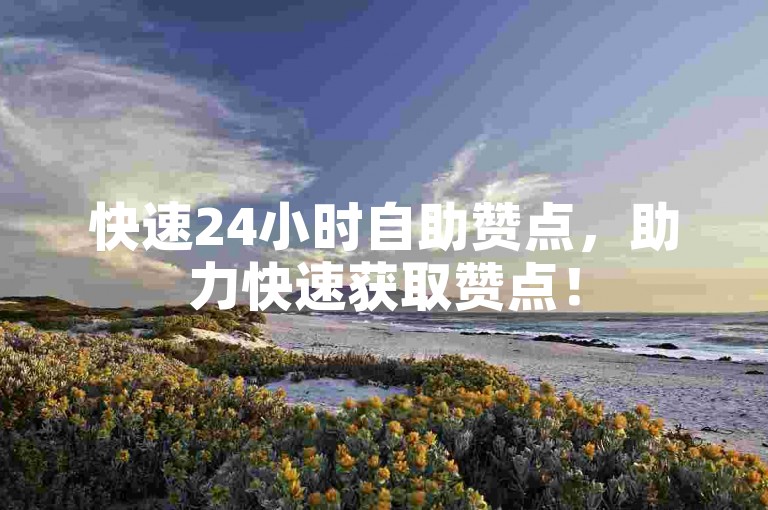 快速24小时自助赞点，助力快速获取赞点！