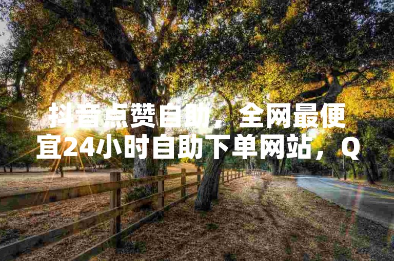 抖音点赞自助，全网最便宜24小时自助下单网站，QQ空间买赞，抖音流量了量自助平台，全网最便宜的赞币服务