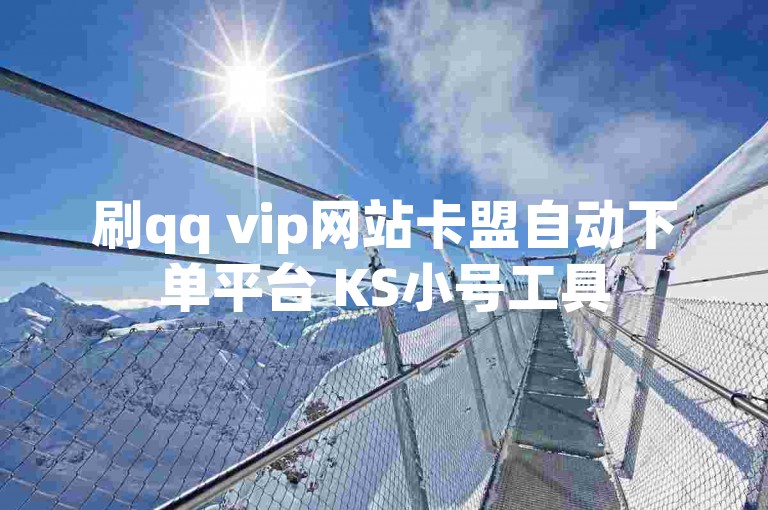 刷qq vip网站卡盟自动下单平台 KS小号工具