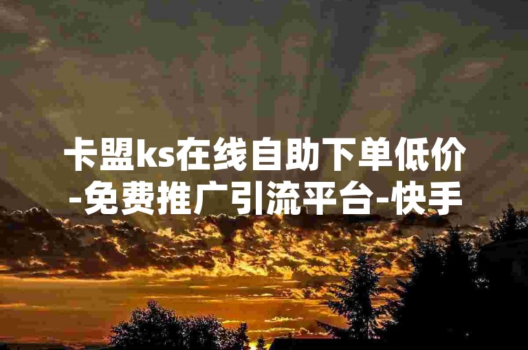 卡盟ks在线自助下单低价-免费推广引流平台-快手点赞自助平台-全网最低价qq业务平台登录