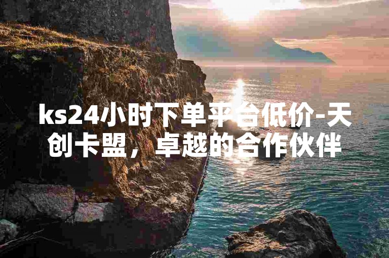 ks24小时下单平台低价-天创卡盟，卓越的合作伙伴