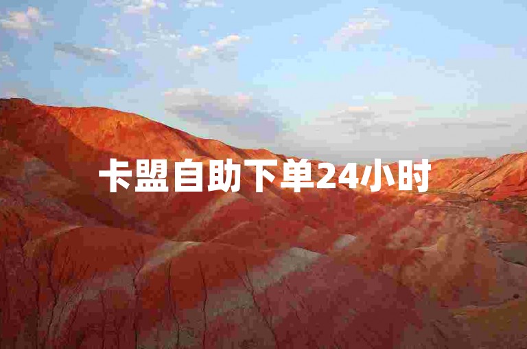 卡盟自助下单24小时
