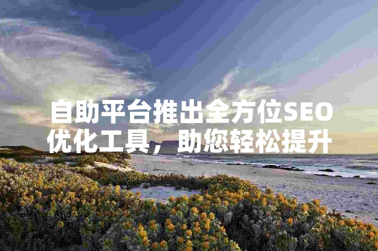 自助平台推出全方位SEO优化工具，助您轻松提升网站排名及流量量颜夕卡盟-快手超低下单平台震撼来袭！