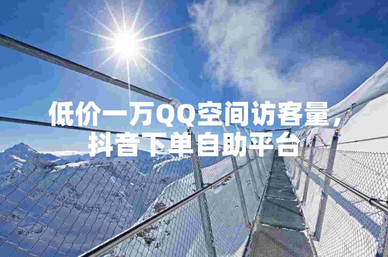 低价一万QQ空间访客量，抖音下单自助平台