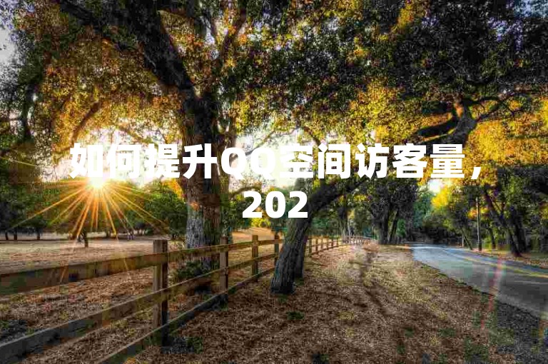 如何提升QQ空间访客量，2025必学技巧与方法