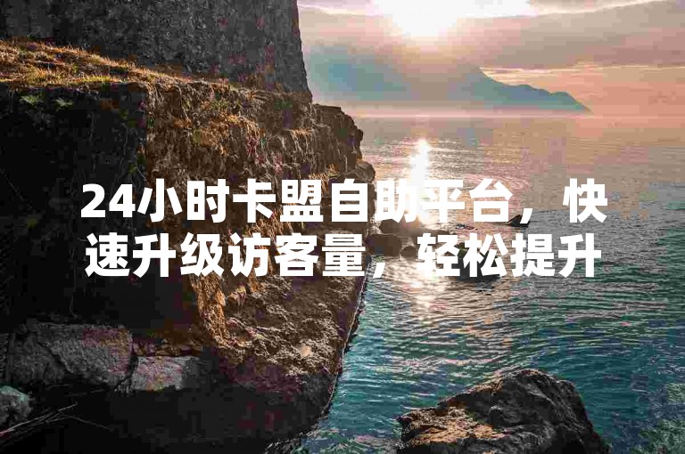 24小时卡盟自助平台，快速升级访客量，轻松提升你的QQ空间