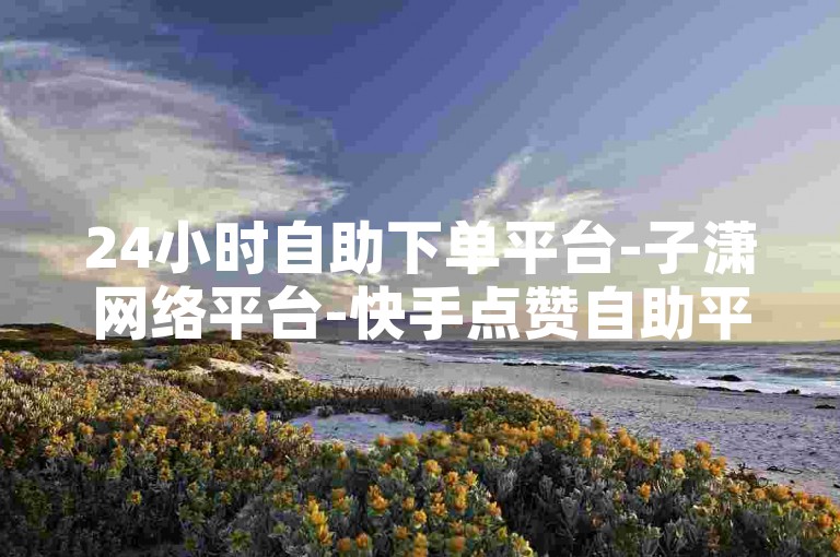 24小时自助下单平台-子潇网络平台-快手点赞自助平台下单网站-卡盟自助下单软件-24小时低价自助下单平台优势