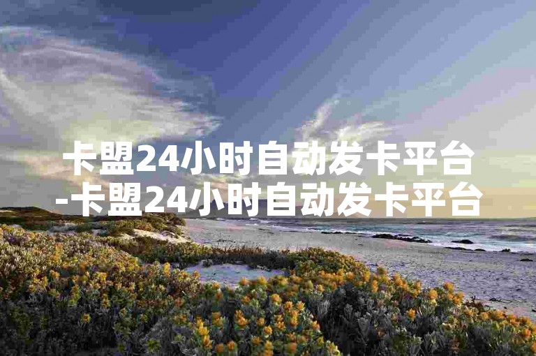 卡盟24小时自动发卡平台-卡盟24小时自动发卡平台官网