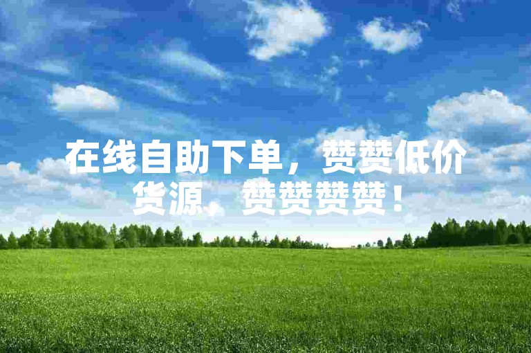 在线自助下单，赞赞低价货源，赞赞赞赞！