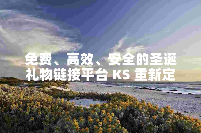 免费、高效、安全的圣诞礼物链接平台 KS 重新定义