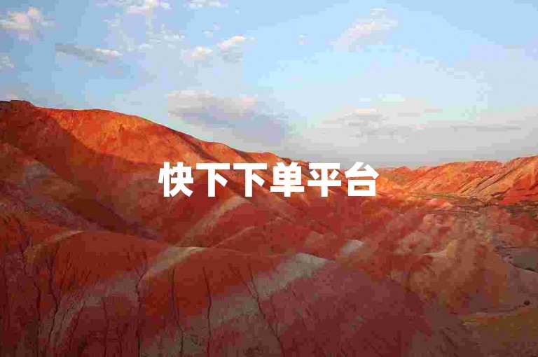 快下下单平台