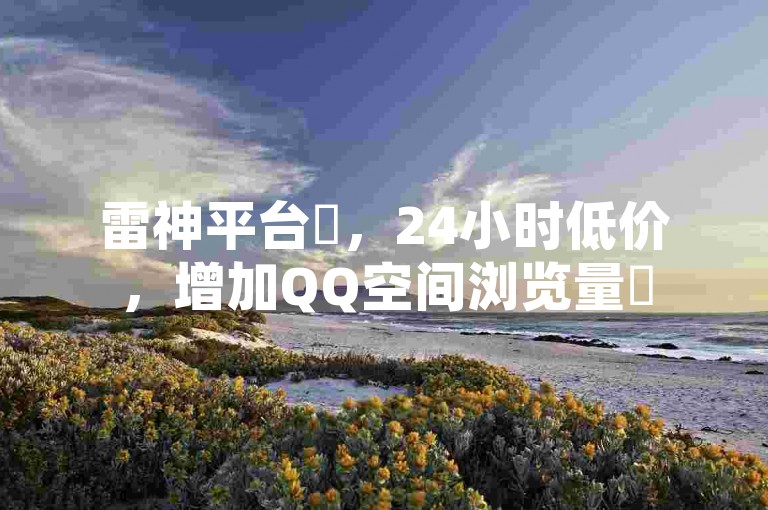 雷神平台✨，24小时低价，增加QQ空间浏览量✨