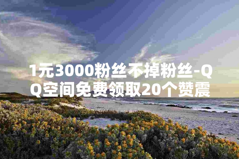 1元3000粉丝不掉粉丝-QQ空间免费领取20个赞震撼发布！✨✨✨