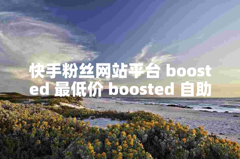 快手粉丝网站平台 boosted 最低价 boosted 自助下单 boosted 快手-