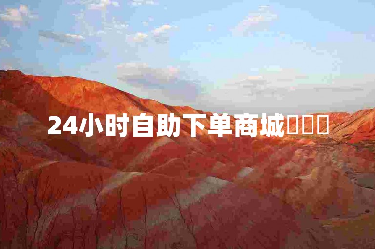 24小时自助下单商城✨✨✨