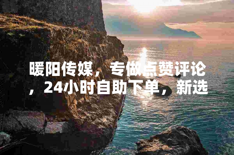 暖阳传媒，专做点赞评论，24小时自助下单，新选择，让您的评论更上一层楼！✨✨✨✨✨✨