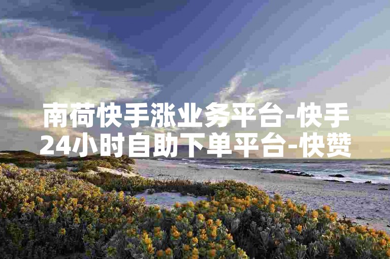 南荷快手涨业务平台-快手24小时自助下单平台-快赞充满24小时！✨✨✨