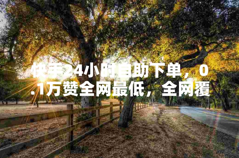 快手24小时自助下单，0.1万赞全网最低，全网覆盖，快来点赞吧！✨✨✨✨✨