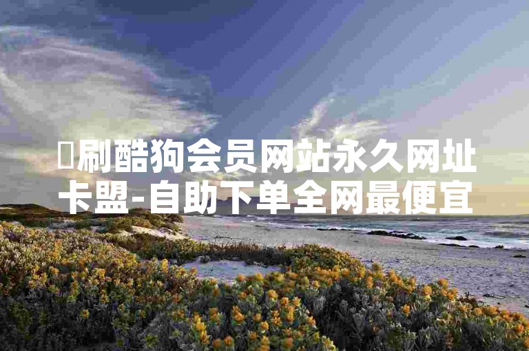 ✨刷酷狗会员网站永久网址卡盟-自助下单全网最便宜-南荷业务网-巅峰极速辅助发卡平台卡盟✨